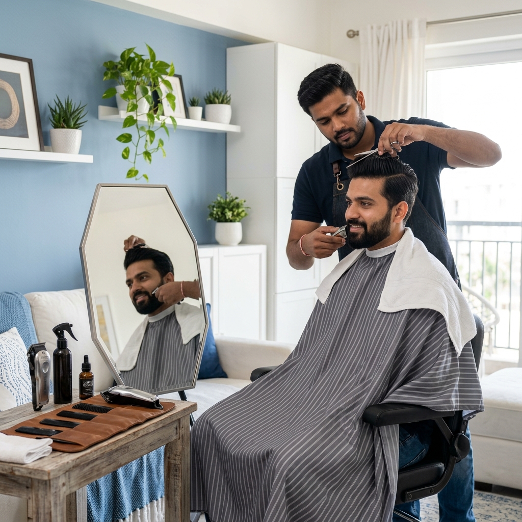 Men's Grooming At Home